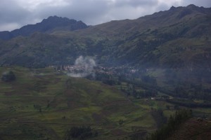 Chacas - eingebettet in den Bergen