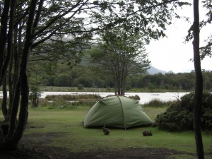 unser Zeltplatz am See