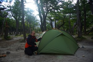 Campamento DeAgostini (Cerro Torre Basecamp) - Ist das Zelt wohl sturm- und regenfest aufgebaut?