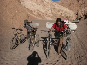 ...da gehts dann nicht mehr weiter im Sand - Nico und Alex unsere beiden Gentlemaenner