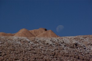 und da erschien er dann auch schon, der Mond im Mondtal 