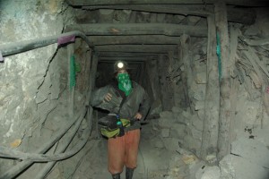 Bhuuu, bei 30 Grad und extremem Staub ohne Frischluft bleibt einem ganz schoen die Luft weg