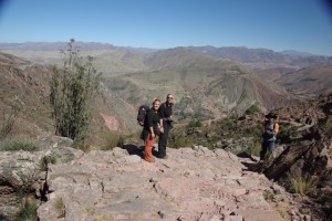 Alice und Dani mit unserem Guide Pablo