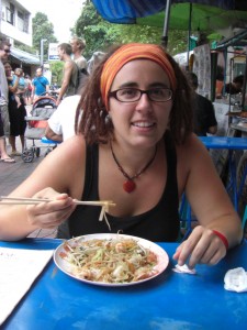 mmh, man bekommt gutes Essen an den Strassenstaenden