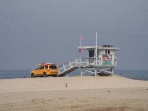 sieht doch wirklich so aus wie in Baywatch,oder? :-) (Venice Beach)