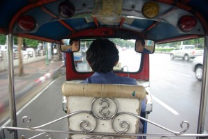 der Blick aus unserem TukTuk raus