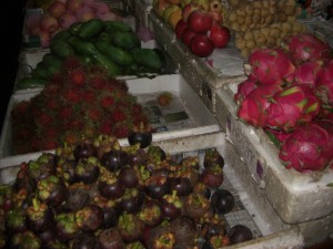 und auch diverse wohlschmeckende exotische Fruechte