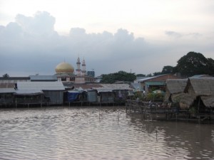 Abendstimmung am Boeng Kak See