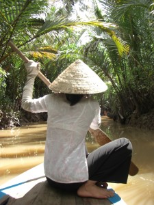 ... sicher gelenkt von unserer Vietnamesischen Steuerfrau