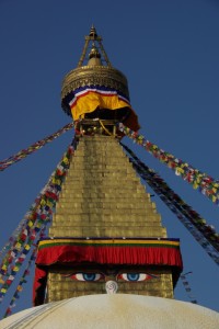Die grosse Stupa von Bothanath - ein Traum fuer Tibetliebhaber