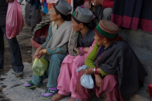 ...die tibetischen Pilger kommen aus allen Teilen des Landes...