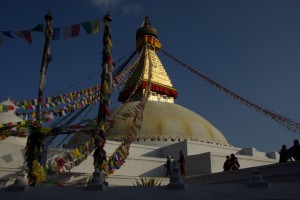 ...traumhaft die Ruhe und Stille - und das mitten im hektischen Kathmandu