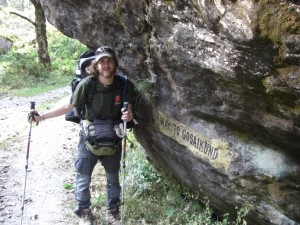 ...der Talgrund ist erreicht - von hier sind wir vor 4 Tagen gestartet