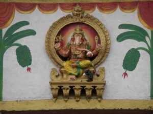 dieser Tempel ist dem Gott Ganesh geweiht