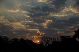 Wunderschoene Sonnenaufgaenge - jaa dafuer stehen wir sogar im Urlaub frueh auf!